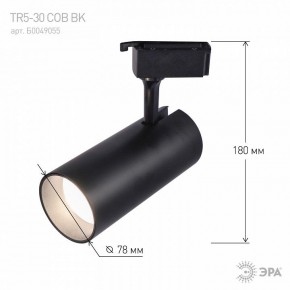 Светильник на штанге Эра  TR5-30 COB BK в Асбесте - asbest.ok-mebel.com | фото 5