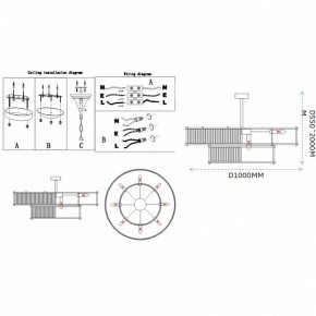 Светильник на штанге Imperiumloft RH Marais Round Chandelier 40,2668 в Асбесте - asbest.ok-mebel.com | фото 11