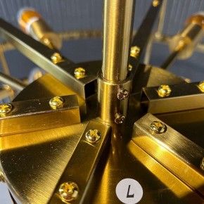 Светильник на штанге Imperiumloft RH Marais Round Chandelier 40,2668 в Асбесте - asbest.ok-mebel.com | фото 5