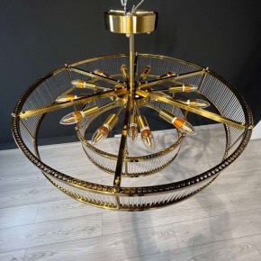 Светильник на штанге Imperiumloft RH Marais Round Chandelier 40,2668 в Асбесте - asbest.ok-mebel.com | фото 8