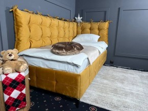 СВЕТЛАНА 3 Кровать угловая (Горчичный) в Асбесте - asbest.ok-mebel.com | фото 4