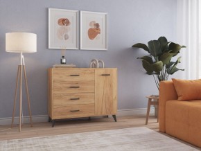 СВЕТЛАНА LOFT Комод-тумба  (дуб золотой) в Асбесте - asbest.ok-mebel.com | фото 3