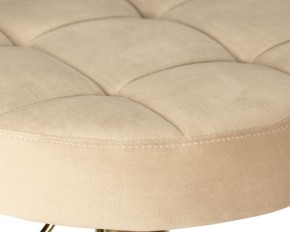 Табурет барный DOBRIN BRUNO GOLD, бежевый велюр (MJ9-10) в Асбесте - asbest.ok-mebel.com | фото