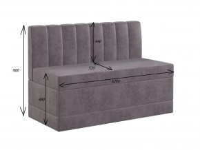 ТОМЕНТО Кухонный диван прямой (велюр 1 кат) в Асбесте - asbest.ok-mebel.com | фото 2