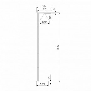 Торшер Elektrostandard Bevel a068473 в Асбесте - asbest.ok-mebel.com | фото 2