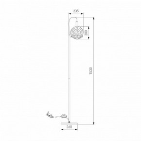 Торшер Eurosvet Gemini 80492/1 черный в Асбесте - asbest.ok-mebel.com | фото 4