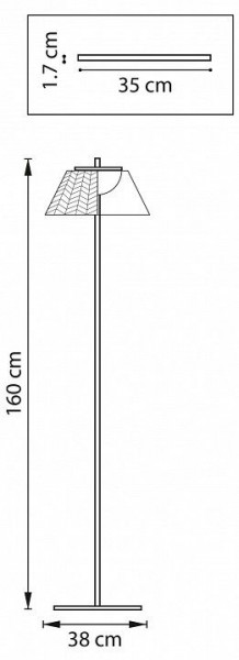 Торшер Lightstar Napoli 794710 в Асбесте - asbest.ok-mebel.com | фото 6