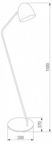 Торшер TK Lighting Soho 5037 Soho Black в Асбесте - asbest.ok-mebel.com | фото 2