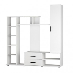 Центральная секция Торонто (Белый текстурный) в Асбесте - asbest.ok-mebel.com | фото 3
