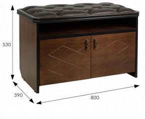 Тумба для обуви Патриция 2 в Асбесте - asbest.ok-mebel.com | фото 11