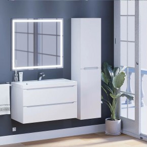 Тумба под раковину Uperwood Tanos 100 см, подвесная, белая матовая в Асбесте - asbest.ok-mebel.com | фото 11