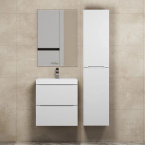 Тумба под раковину Uperwood Tanos 50 см, подвесная, белая матовая в Асбесте - asbest.ok-mebel.com | фото 14