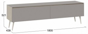 Тумба под ТВ Глосс СМ-319.03.011 в Асбесте - asbest.ok-mebel.com | фото 4