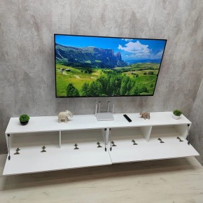 Тумба подвесная под ТВ LINES MTV4-MA 1150 Белый матовый (Белый-M 10.1.2) в Асбесте - asbest.ok-mebel.com | фото 11