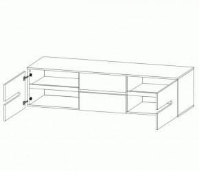 Тумба ТВ Вегас в Асбесте - asbest.ok-mebel.com | фото 3