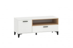 Тумба ТВА НМ 013.42 "Bergen" (Белый/Дуб бунратти) в Асбесте - asbest.ok-mebel.com | фото 2