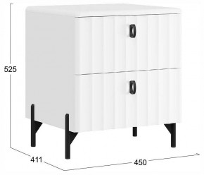Тумбочка Тиффани в Асбесте - asbest.ok-mebel.com | фото 4