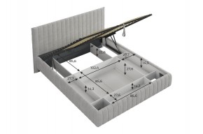 ТВИКС Кровать с ПМ 1600 в Асбесте - asbest.ok-mebel.com | фото 4