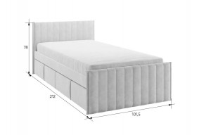 ТВИКС Кровать с ящиками 900 в Асбесте - asbest.ok-mebel.com | фото 2