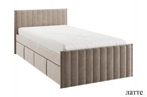 ТВИКС Кровать с ящиками 900 (латте) в Асбесте - asbest.ok-mebel.com | фото