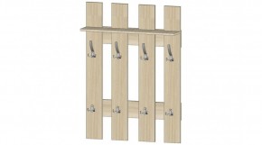Вешалка 800 (ясень шимо светлый) в Асбесте - asbest.ok-mebel.com | фото