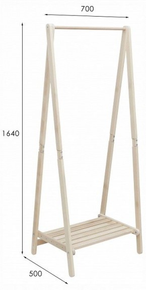 Вешалка гардеробная Стойка высокая в Асбесте - asbest.ok-mebel.com | фото 12