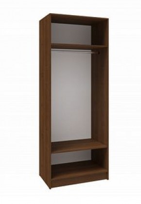 ВЕСТА ВГШ-1 Шкаф платяной МДФ Орех Донской в Асбесте - asbest.ok-mebel.com | фото 2