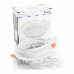 Встраиваемый светильник Feron DL502 51089 в Асбесте - asbest.ok-mebel.com | фото 9