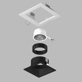 Встраиваемый светильник Lightstar Domino D51607BMOD в Асбесте - asbest.ok-mebel.com | фото 2