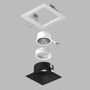 Встраиваемый светильник Lightstar Domino D51607WMOD в Асбесте - asbest.ok-mebel.com | фото 3