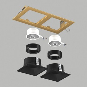 Встраиваемый светильник Lightstar Domino D5230707BMOD в Асбесте - asbest.ok-mebel.com | фото 3