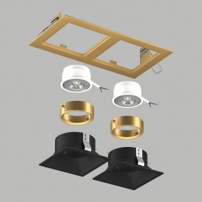 Встраиваемый светильник Lightstar Domino D5230707GMOD в Асбесте - asbest.ok-mebel.com | фото 2