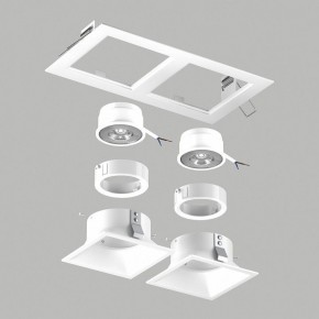 Встраиваемый светильник Lightstar Domino D5260606WMOD в Асбесте - asbest.ok-mebel.com | фото 3
