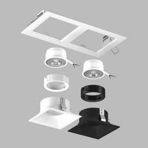 Встраиваемый светильник Lightstar Domino D5260607WBMOD в Асбесте - asbest.ok-mebel.com | фото 3