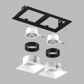 Встраиваемый светильник Lightstar Domino D5270606BMOD в Асбесте - asbest.ok-mebel.com | фото 3