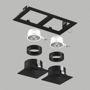 Встраиваемый светильник Lightstar Domino D5270707BMOD в Асбесте - asbest.ok-mebel.com | фото 3