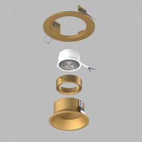 Встраиваемый светильник Lightstar Domino D61303GMOD в Асбесте - asbest.ok-mebel.com | фото 3