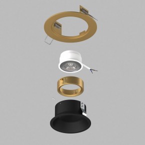 Встраиваемый светильник Lightstar Domino D61307GMOD в Асбесте - asbest.ok-mebel.com | фото 3