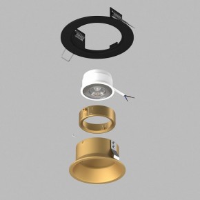 Встраиваемый светильник Lightstar Domino D61703GMOD в Асбесте - asbest.ok-mebel.com | фото 3