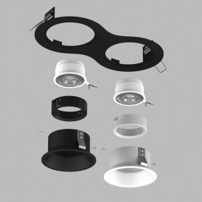 Встраиваемый светильник Lightstar Domino D6270607WBMOD в Асбесте - asbest.ok-mebel.com | фото 3