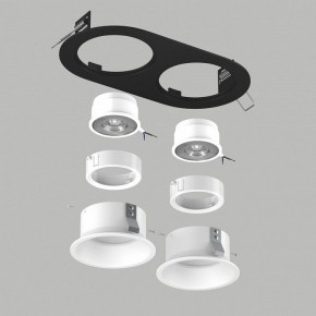 Встраиваемый светильник Lightstar Domino D6570606WMOD в Асбесте - asbest.ok-mebel.com | фото 3
