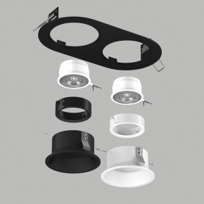 Встраиваемый светильник Lightstar Domino D6570607WBMOD в Асбесте - asbest.ok-mebel.com | фото 2