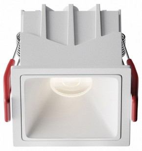 Встраиваемый светильник Maytoni Alfa LED DL043-01-10W4K-SQ-W-1 в Асбесте - asbest.ok-mebel.com | фото