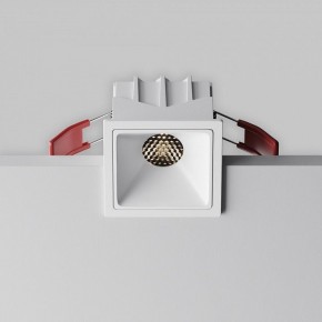 Встраиваемый светильник Maytoni Alfa LED DL043-01-10W4K-SQ-W-1 в Асбесте - asbest.ok-mebel.com | фото 3