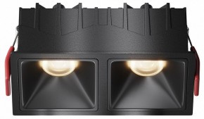 Встраиваемый светильник Maytoni Alfa LED DL043-02-10W3K-SQ-B-1 в Асбесте - asbest.ok-mebel.com | фото