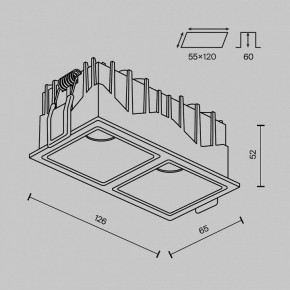 Встраиваемый светильник Maytoni Alfa LED DL043-02-10W3K-SQ-W-1 в Асбесте - asbest.ok-mebel.com | фото 10