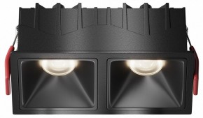 Встраиваемый светильник Maytoni Alfa LED DL043-02-10W4K-SQ-B-1 в Асбесте - asbest.ok-mebel.com | фото