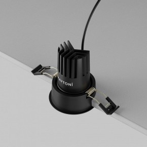 Встраиваемый светильник Maytoni Dip DL115-10W-2.7K-B в Асбесте - asbest.ok-mebel.com | фото 6