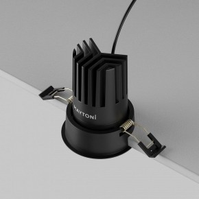 Встраиваемый светильник Maytoni Dip DL117-15W-2.7K-B в Асбесте - asbest.ok-mebel.com | фото 11