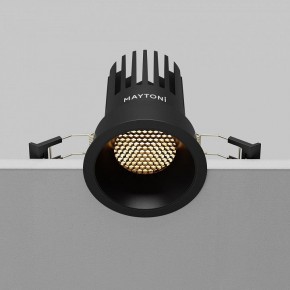 Встраиваемый светильник Maytoni Dip DL117-15W-2.7K-B в Асбесте - asbest.ok-mebel.com | фото 12